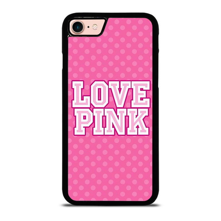 VICTORIA'S SECRET LOVE PINK LOGO iPhone 8 Case