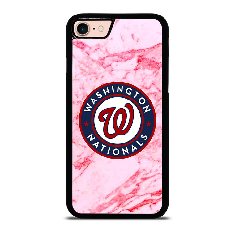 WASHINGTON NATIONALS PINK MARBLE iPhone 8 Case