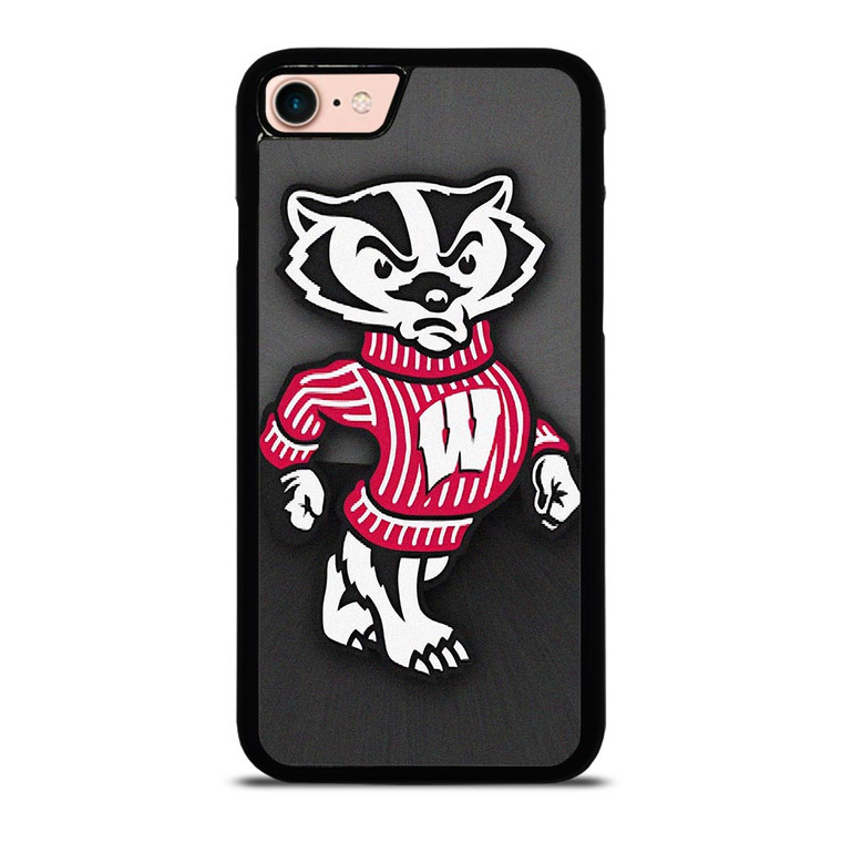 WISCONSIN BADGERS FOOTBALL MASCOT iPhone 8 Case