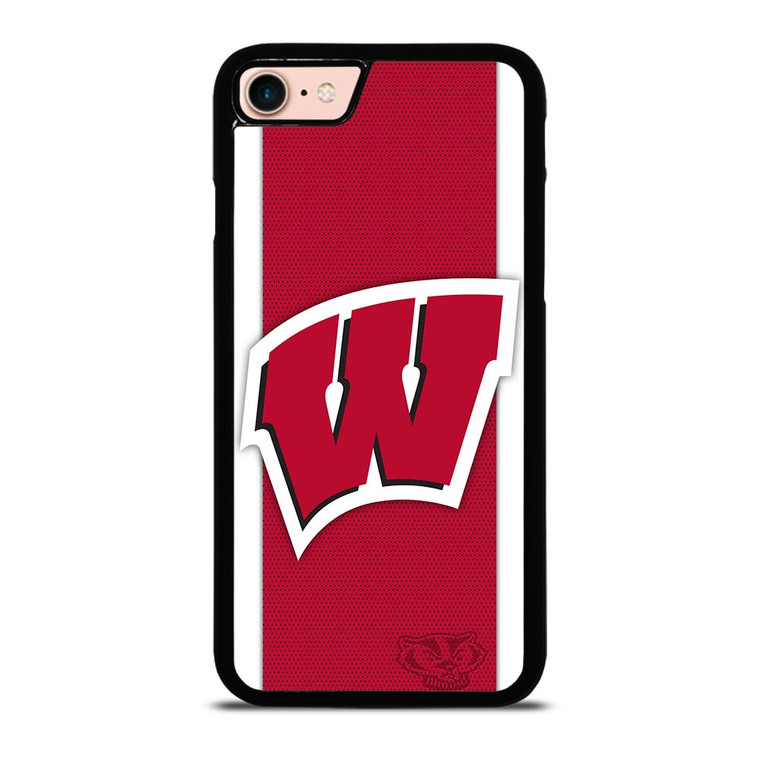 WISCONSIN BADGERS LOGO iPhone 8 Case