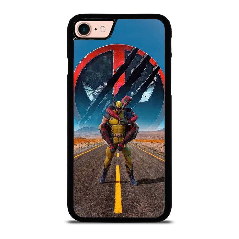 WOLVERINE FEAT DEADPOL MARVEL iPhone 8 Case