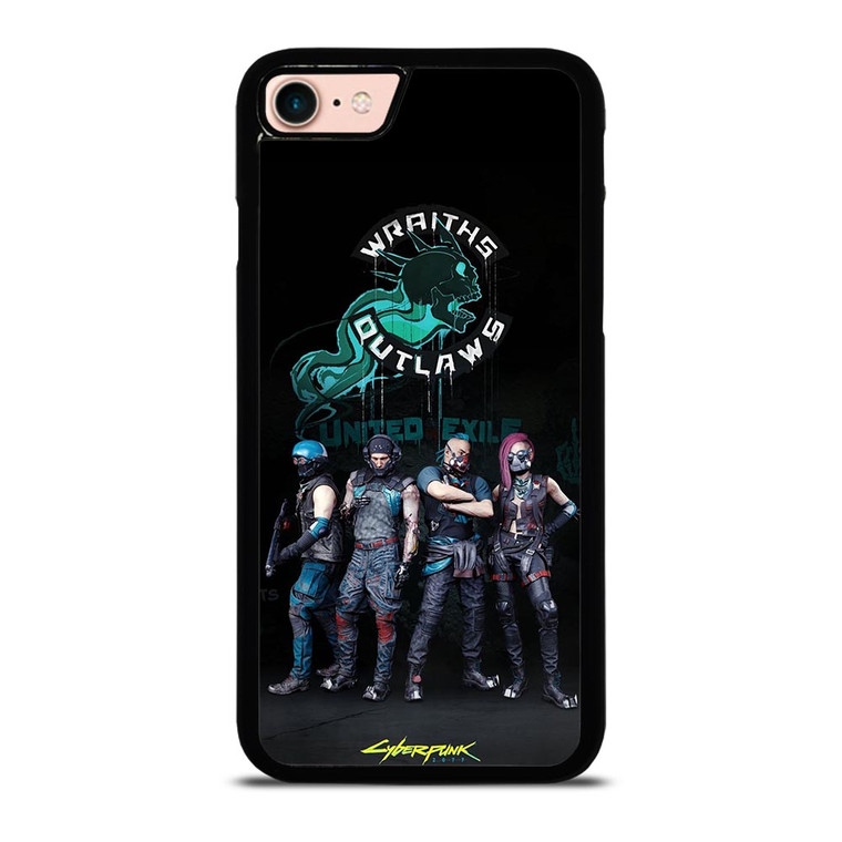 WRAITHS OUTLAWS CYBERPUNK 2077 iPhone 8 Case