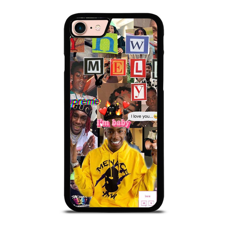 YNW MELLY RAPPER COLLAGE iPhone 8 Case