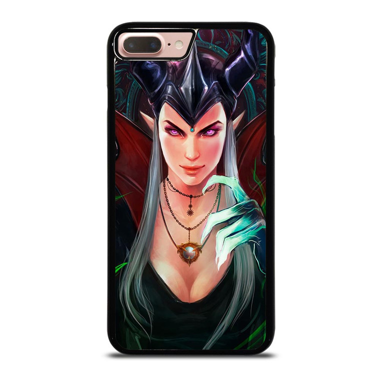 MALEFICENT DISNEY CARTOON ART iPhone 8 Plus Case