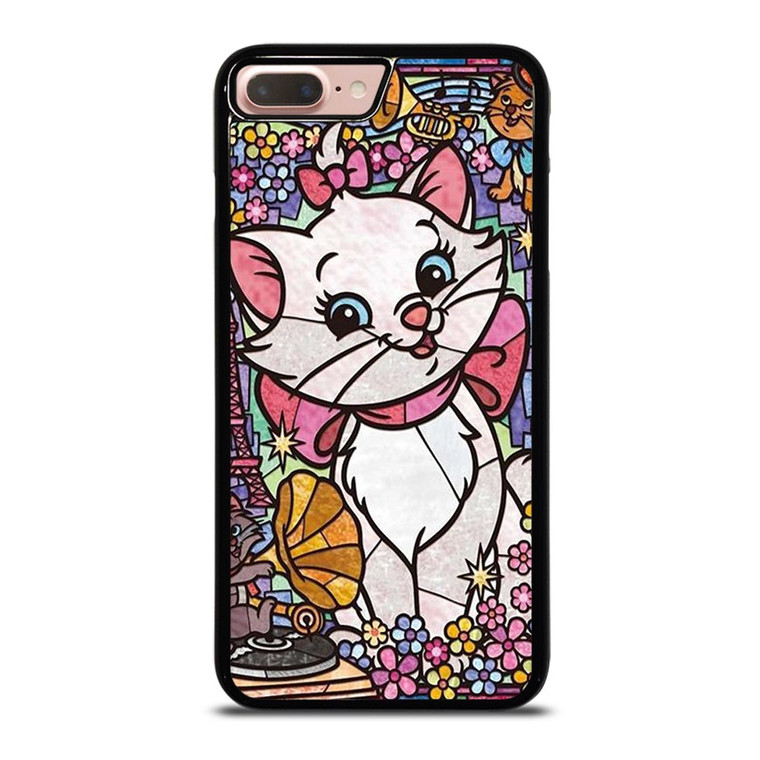 MARIE THE ARISTOCATS CAT STENED GLASS iPhone 8 Plus Case