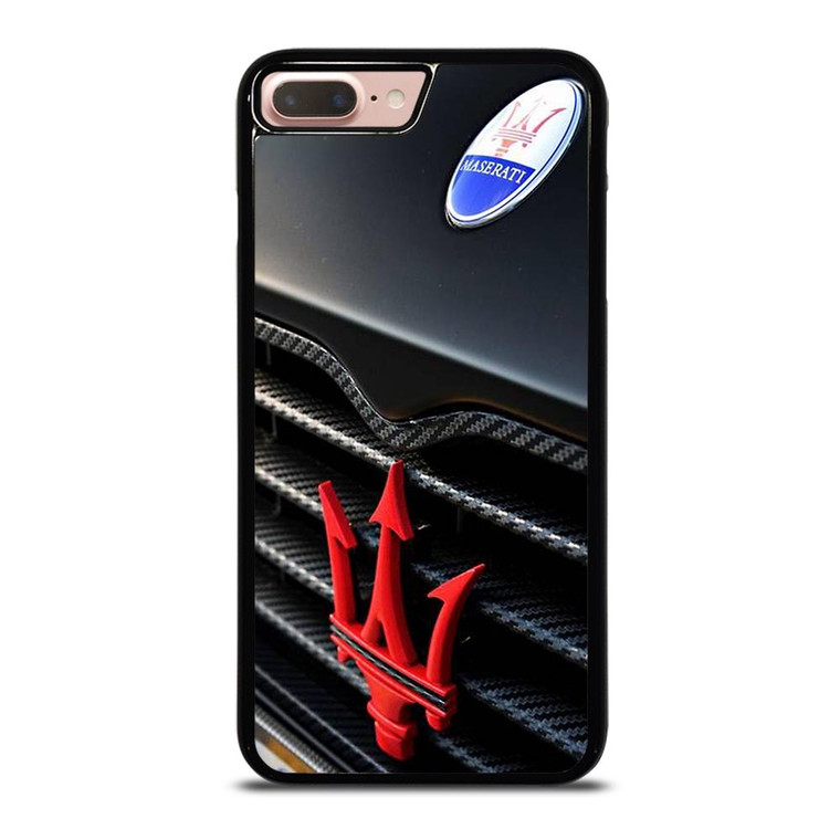 MASERATI CARBON GRILL iPhone 8 Plus Case