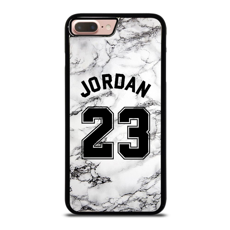 MICHAEL JORDAN 23 WHITE MARBLE iPhone 8 Plus Case