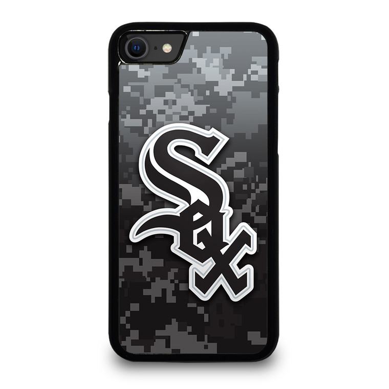 CHICAGO WHITE SOX CAMO LOGO iPhone SE 2020 Case