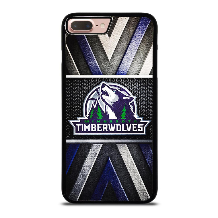 MINNESOTA TIMBERWOLVES METAL SYMBOL iPhone 8 Plus Case