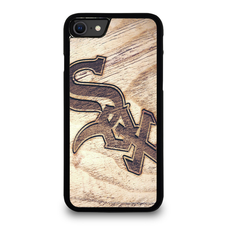CHICAGO WHITE SOX WOODEN LOGO iPhone SE 2020 Case
