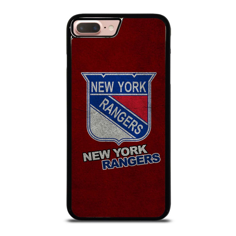 NEW YORK RANGERS SUEDE TEXTURE iPhone 8 Plus Case