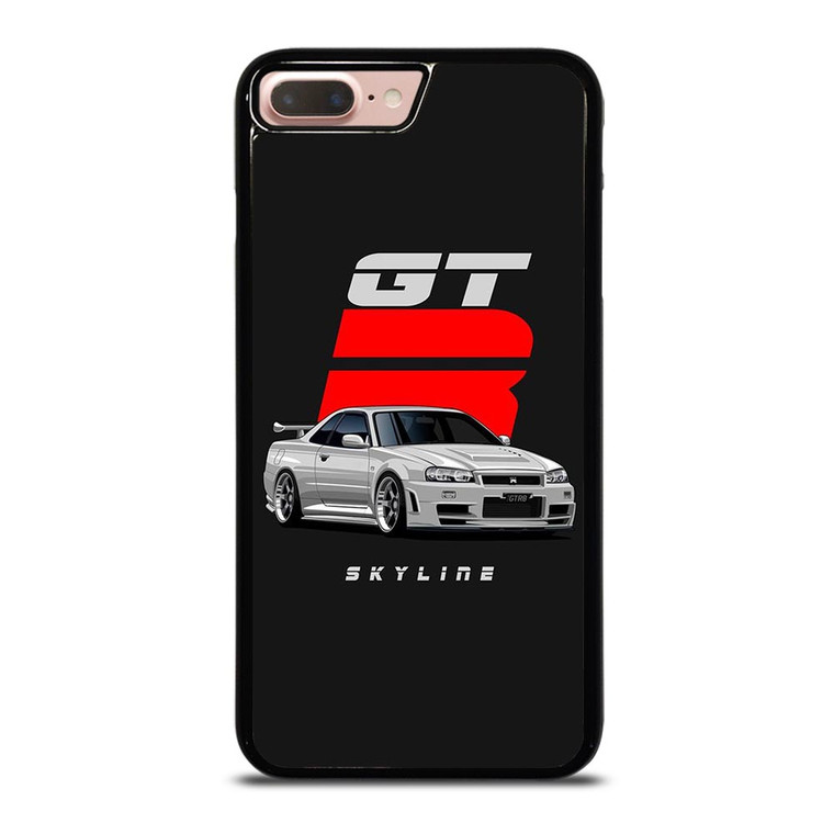 NISSAN SKYLINE GTR ART iPhone 8 Plus Case