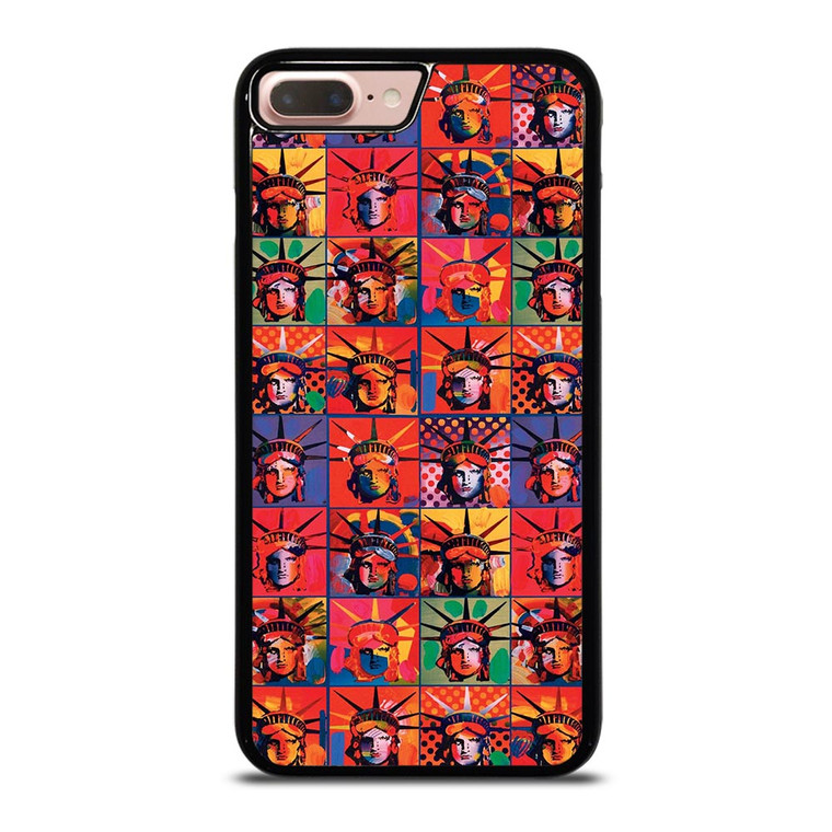 PETER MAX LIBERTY STATUE iPhone 8 Plus Case