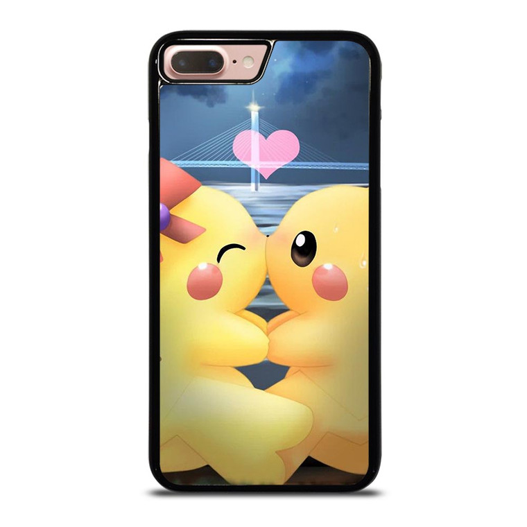 PIKACHU POKEMON IN LOVE iPhone 8 Plus Case