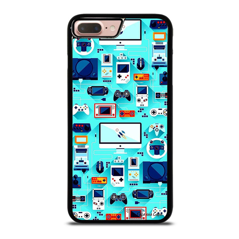 RETRO GAME FAMOUS CONSOL iPhone 8 Plus Case