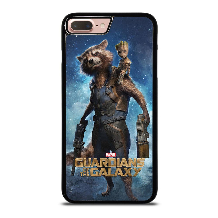 ROCKET RACCOON AND BABY GROOT iPhone 8 Plus Case