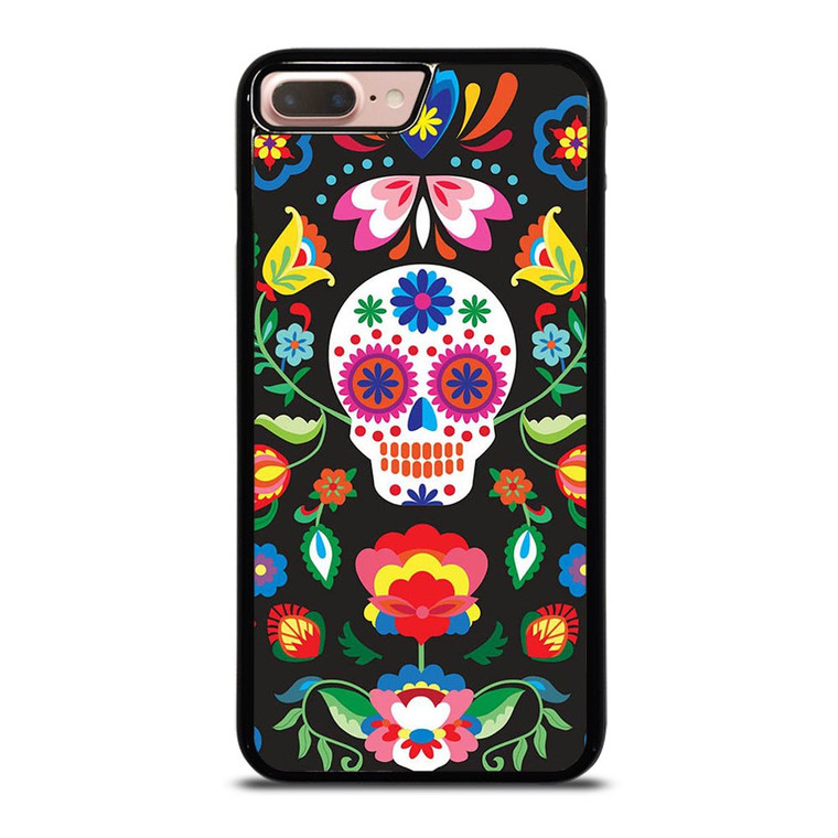 SUGAR SKULL ART iPhone 8 Plus Case