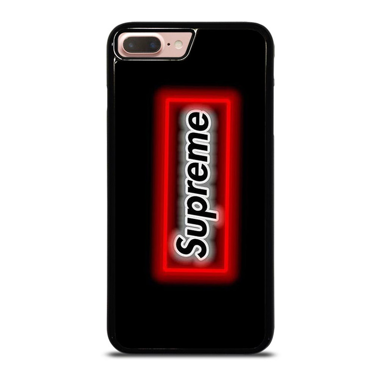 SUPREME LOGO NEON BOX iPhone 8 Plus Case