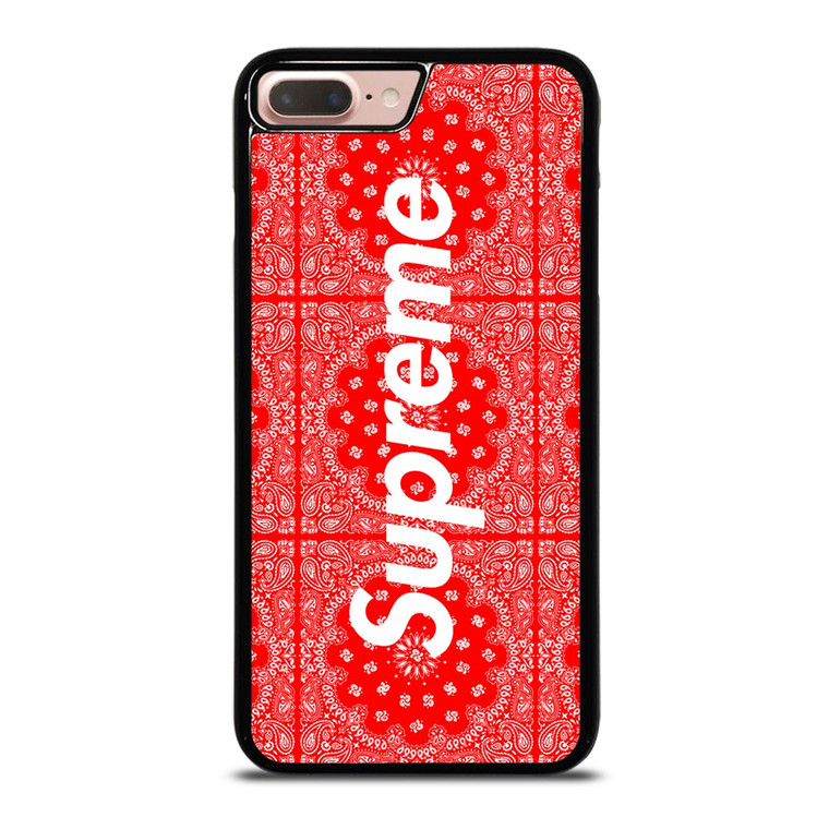 SUPREME RED BANDANA iPhone 8 Plus Case