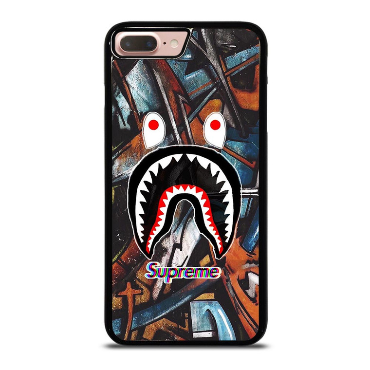 SUPREME X BAPE ABSTRACTIVE iPhone 8 Plus Case