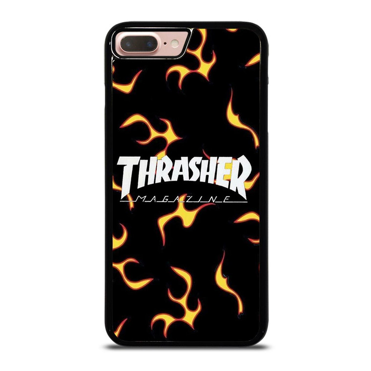 THRASHER SKATEBOARD MAGAZINE FLAME iPhone 8 Plus Case