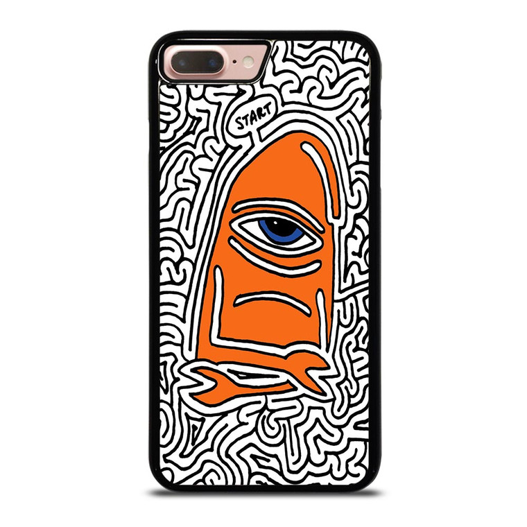 TOY MACHINE SKATEBOARD DOODLE iPhone 8 Plus Case