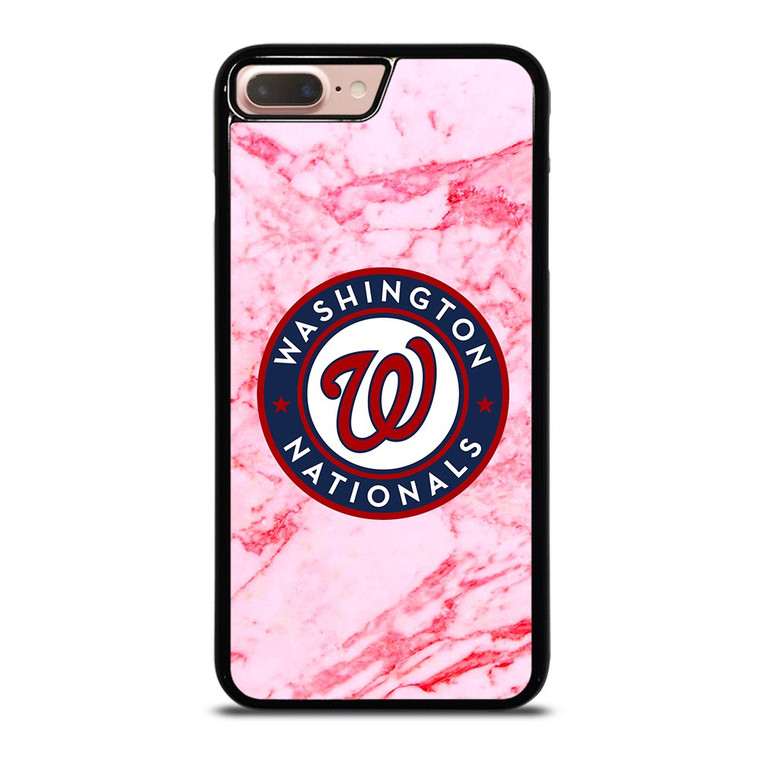 WASHINGTON NATIONALS PINK MARBLE iPhone 8 Plus Case