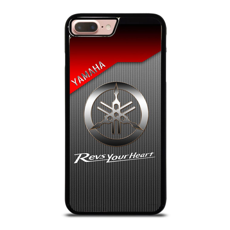 YAMAHA REVS YOUR HEART METAL LOGO iPhone 8 Plus Case