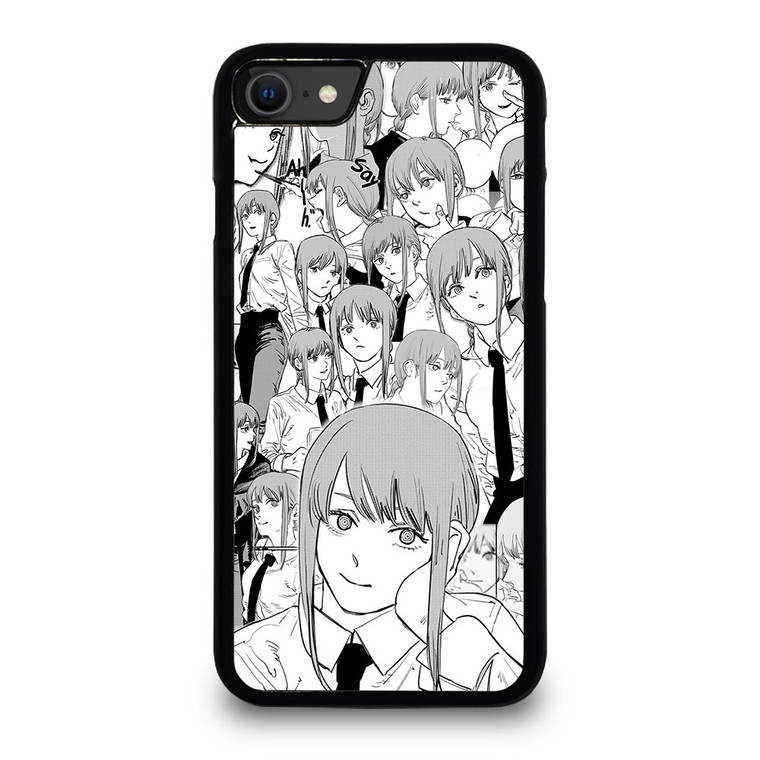 MAKIMA CHAINSAW MAN COLLAGE iPhone SE 2020 Case
