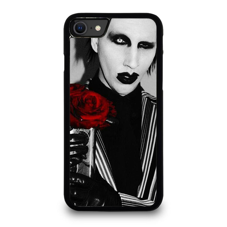 MARILYN MANSON GOTH FACE iPhone SE 2020 Case