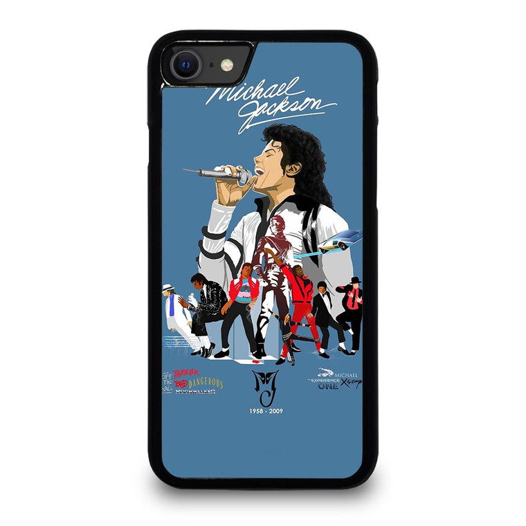 MICHAEL JACKSON CARTOON iPhone SE 2020 Case
