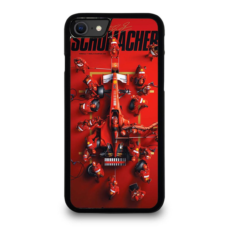 MICHAEL SCHUMACHER PIT STOP iPhone SE 2020 Case
