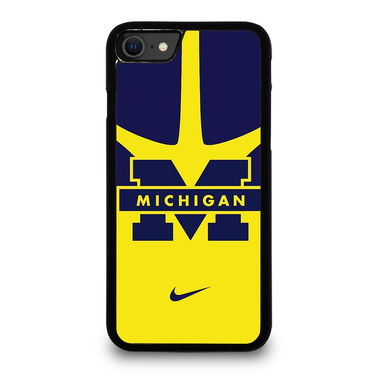 MICHIGAN WOLVERINES FOOTBALL NIKE iPhone SE 2020 Case