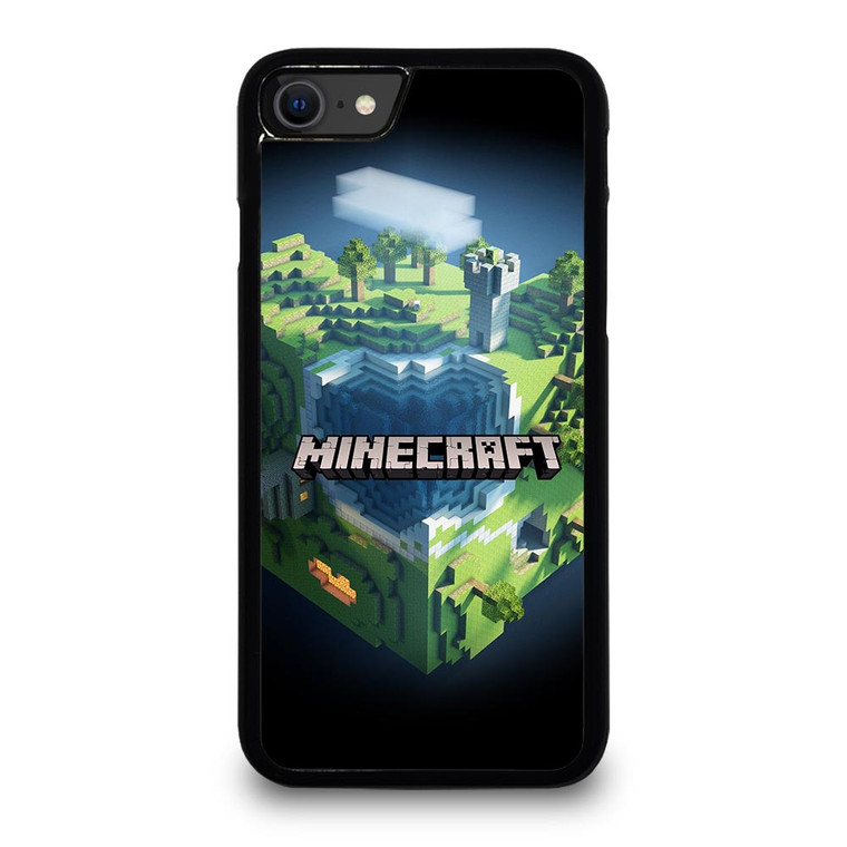 MINECRAFT GAME WORLD LOGO iPhone SE 2020 Case
