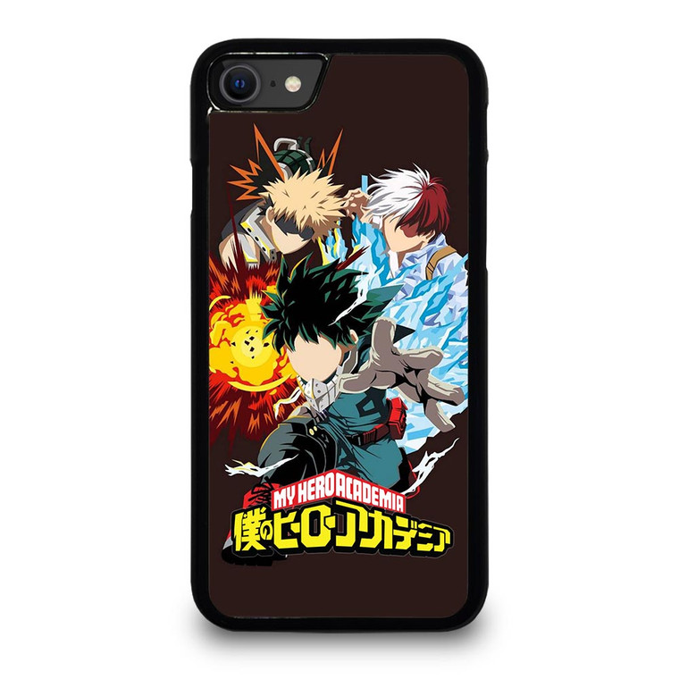 MY HERO ACADEMIA DEKU TODOROKI AND BAKUGOU iPhone SE 2020 Case
