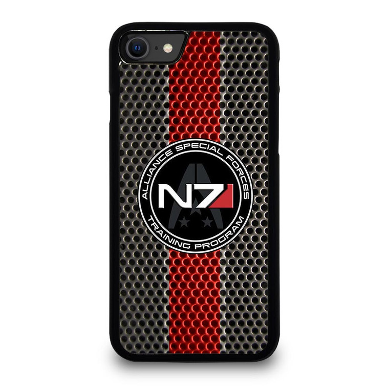 N7 MASS EFFECT PLATE LOGO iPhone SE 2020 Case