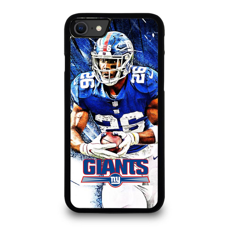 NEW YORK GIANTS NY SAQUON BARKLEY NFL iPhone SE 2020 Case
