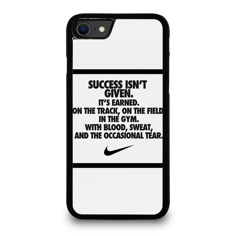 NIKE MOTIVATIONAL QUOTES iPhone SE 2020 Case