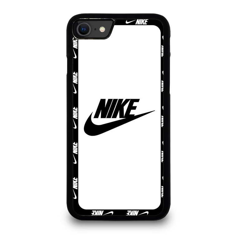 NIKE SWOOSH ROUND WHITE iPhone SE 2020 Case