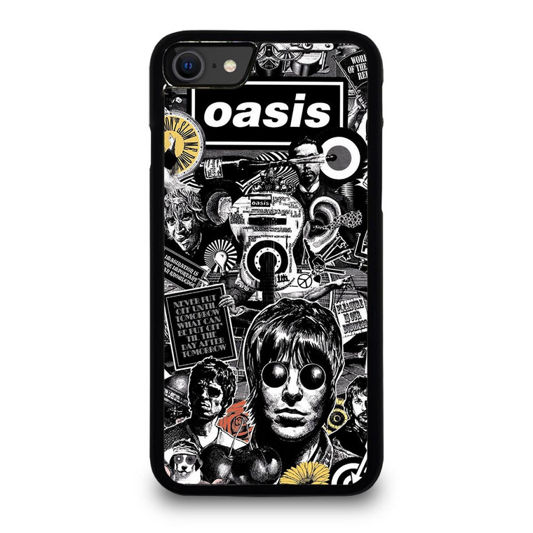 OASIS ROCK BAND POSTER iPhone SE 2020 Case