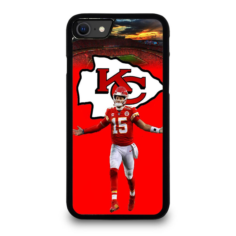 PATRICK MAHOMES KC CHIEFS LOGO iPhone SE 2020 Case