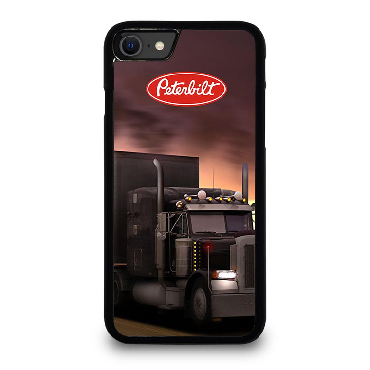 PETERBILT BLACK TRUCK iPhone SE 2020 Case