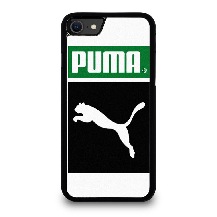 PUMA WHITE LOGO iPhone SE 2020 Case