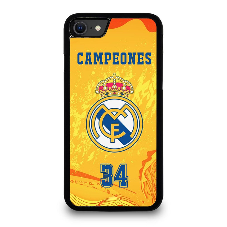 REAL MADRID CF CAMPEONES 34 iPhone SE 2020 Case
