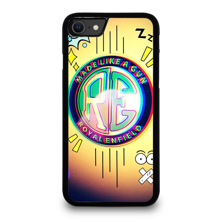 ROYAL ENFIELD MADE LIKE A GUN ARTWORK iPhone SE 2020 Case