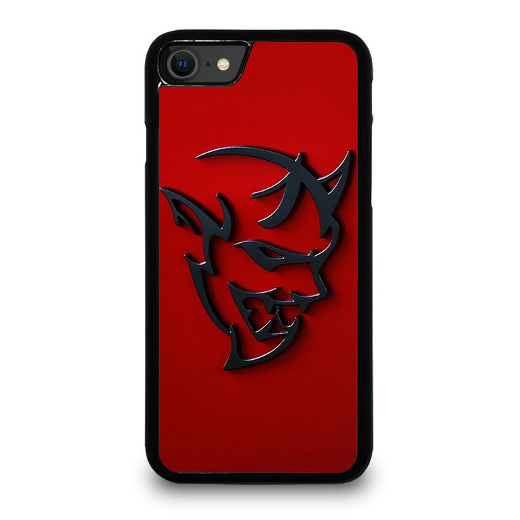 DODGE DEMON LOGO RED iPhone SE 2020 Case