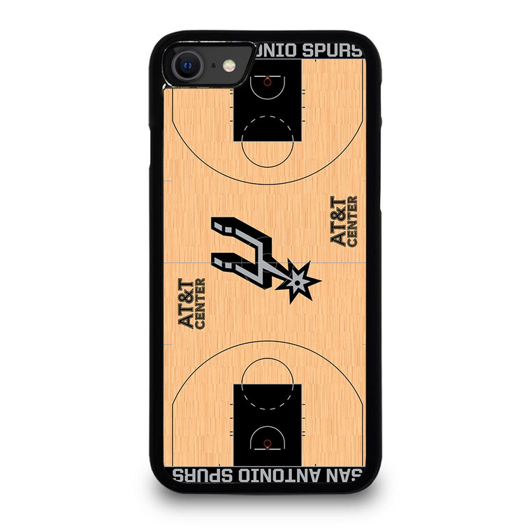 SAN ANTONIO SPURS BASKET FIELD iPhone SE 2020 Case