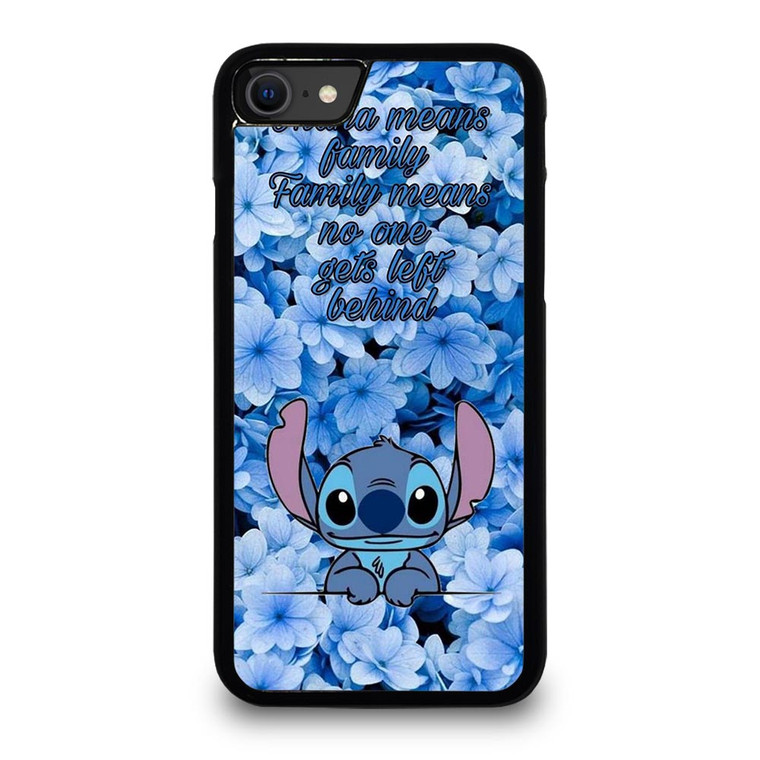 STITCH DISNEY OHANA FAMILY QUOTE iPhone SE 2020 Case