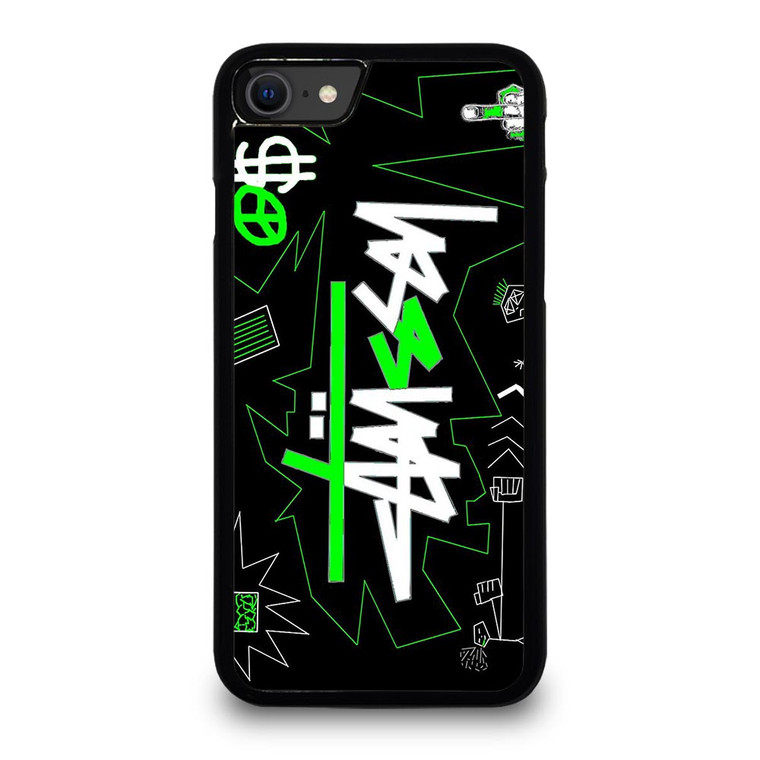 STUSSY ARTWORK LOGO iPhone SE 2020 Case