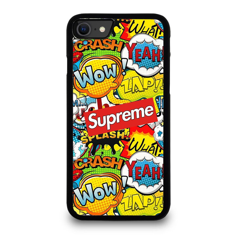 SUPREME CARTOON HALFTONE iPhone SE 2020 Case